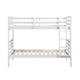 Darden White Twin/Twin Bunk Bed from Homelegance - Luna Furniture