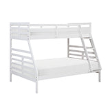 Darden White Twin/Full Bunk Bed from Homelegance - Luna Furniture