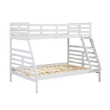 Darden White Twin/Full Bunk Bed from Homelegance - Luna Furniture