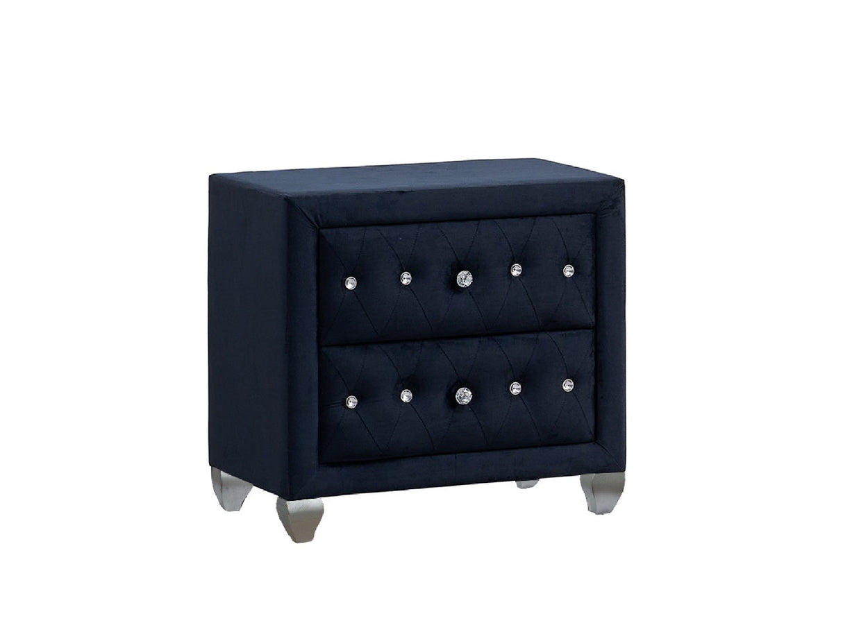 B2030 Divina (Black) 4pcs Queen from New Era Innovations - Luna Furniture