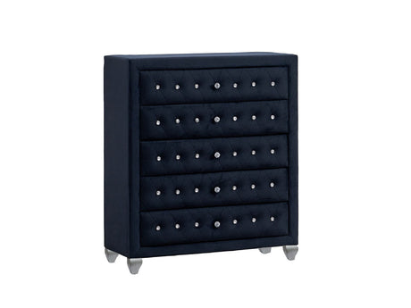 B2030 Divina (Black) 4pcs Queen from New Era Innovations - Luna Furniture