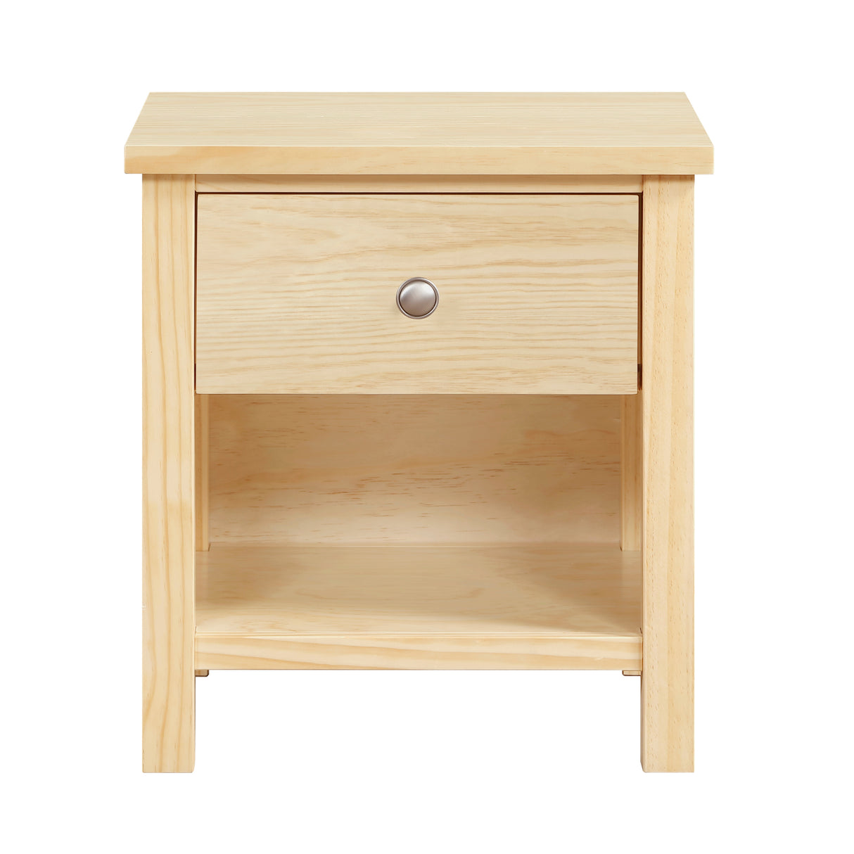 Bartly Natural Nightstand from Homelegance - Luna Furniture
