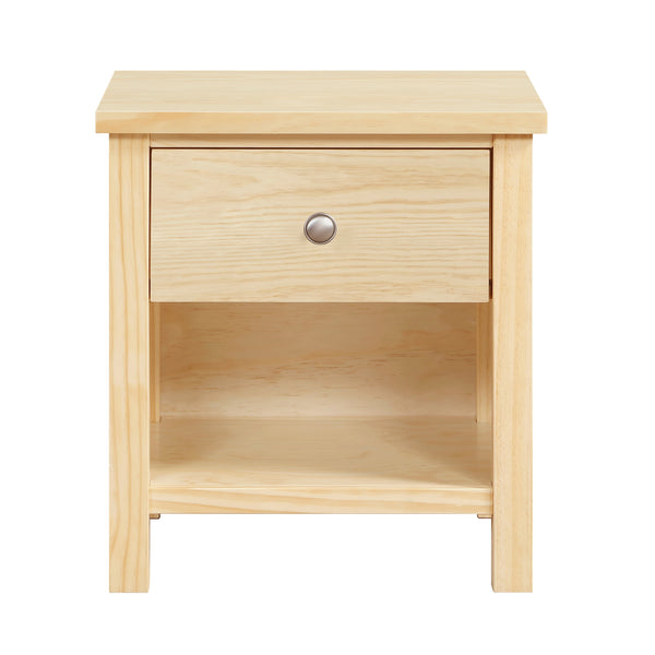 Bartly Natural Nightstand