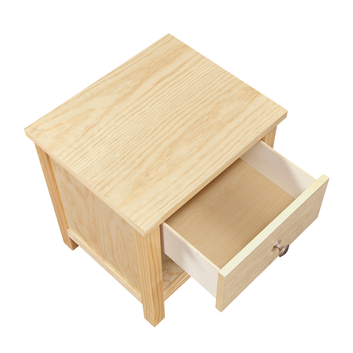 Bartly Natural Nightstand from Homelegance - Luna Furniture
