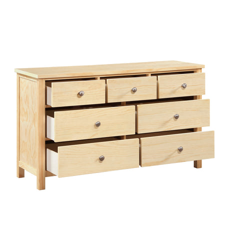 Bartly Natural Dresser from Homelegance - Luna Furniture