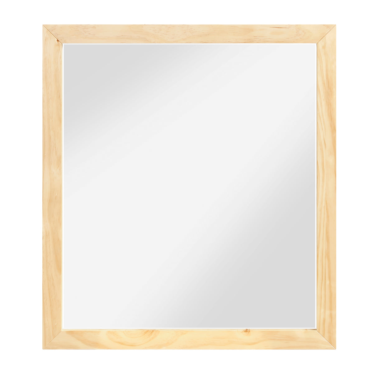 Bartly Natural Wide Dresser Mirror (Mirror Only) from Homelegance - Luna Furniture