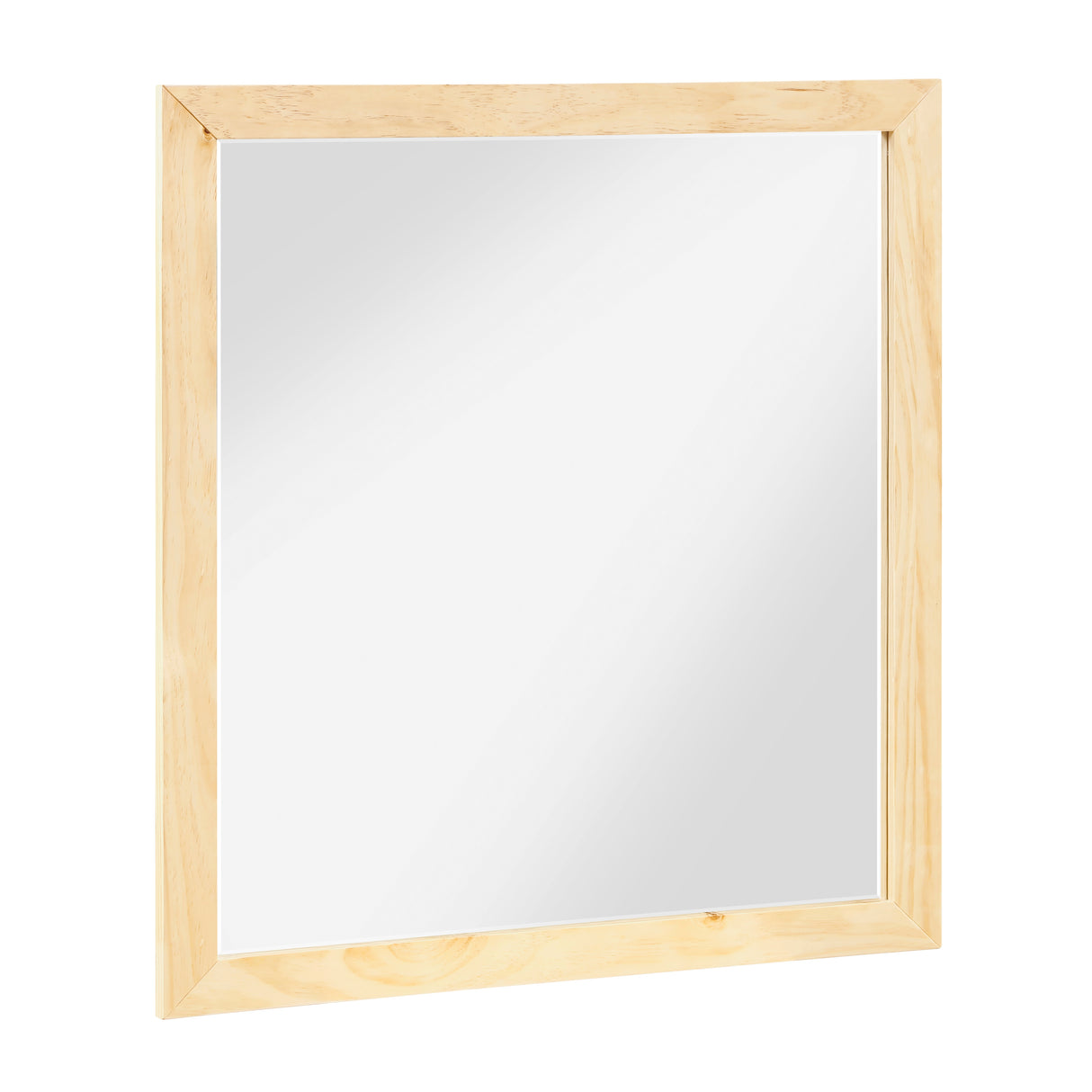 Bartly Natural Wide Dresser Mirror (Mirror Only) from Homelegance - Luna Furniture