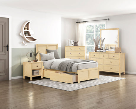 Bartly Natural Chest from Homelegance - Luna Furniture