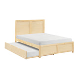 Bartly Natural Full Platform Bed from Homelegance - Luna Furniture