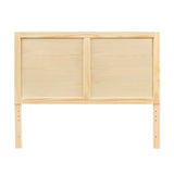 Bartly Natural Full Platform Bed from Homelegance - Luna Furniture
