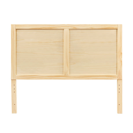 Bartly Natural Full Platform Bed from Homelegance - Luna Furniture