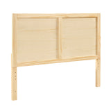 Bartly Natural Full Platform Bed from Homelegance - Luna Furniture