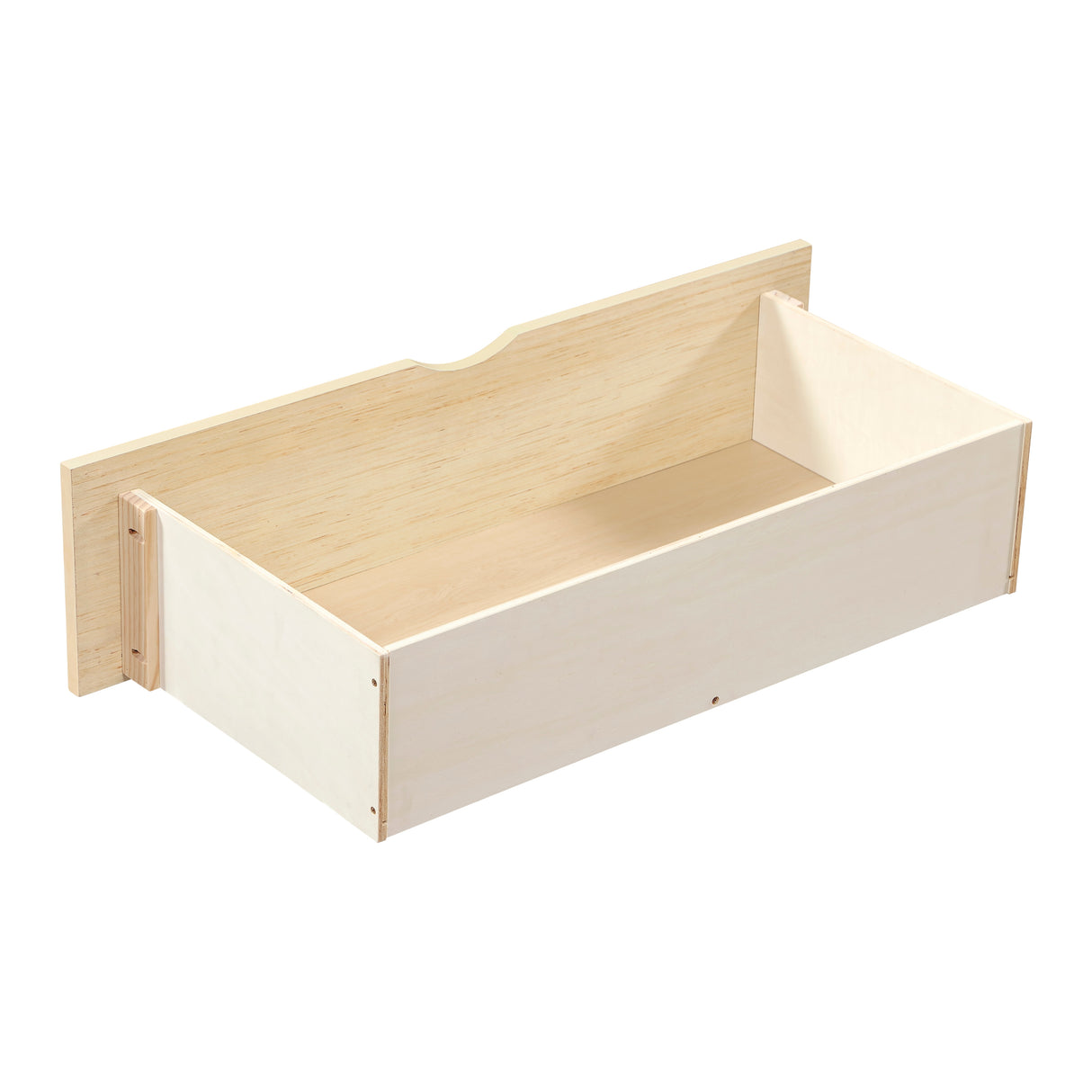 Bartly Natural Full Platform Bed from Homelegance - Luna Furniture