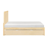 Bartly Natural Full Platform Bed from Homelegance - Luna Furniture