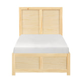 Bartly Natural Twin Platform Bed from Homelegance - Luna Furniture