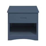 Nora Blue Nightstand from Homelegance - Luna Furniture