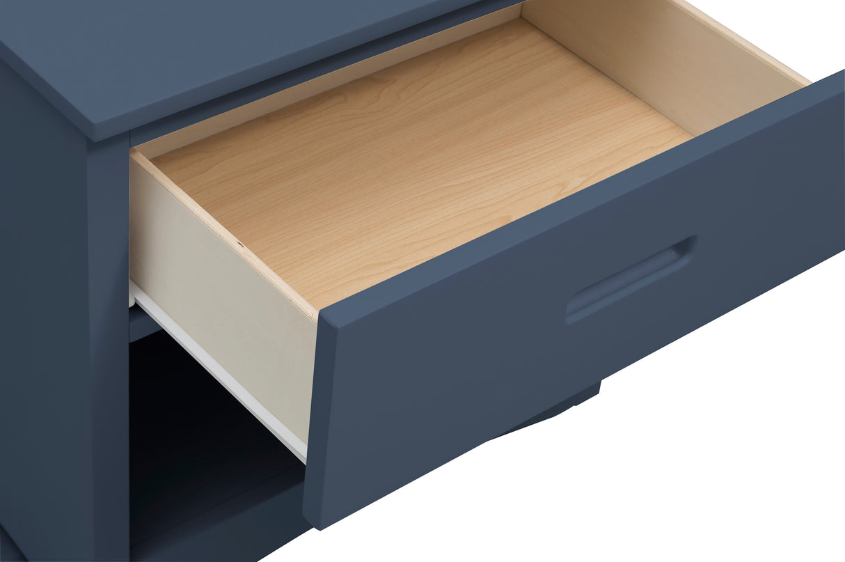 Nora Blue Nightstand from Homelegance - Luna Furniture