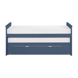 Nora Blue Twin Daybed with Trundle from Homelegance - Luna Furniture
