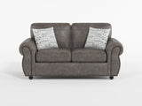 Pinnacle Pewter 2-Piece Living Room Set from Homelegance - Luna Furniture