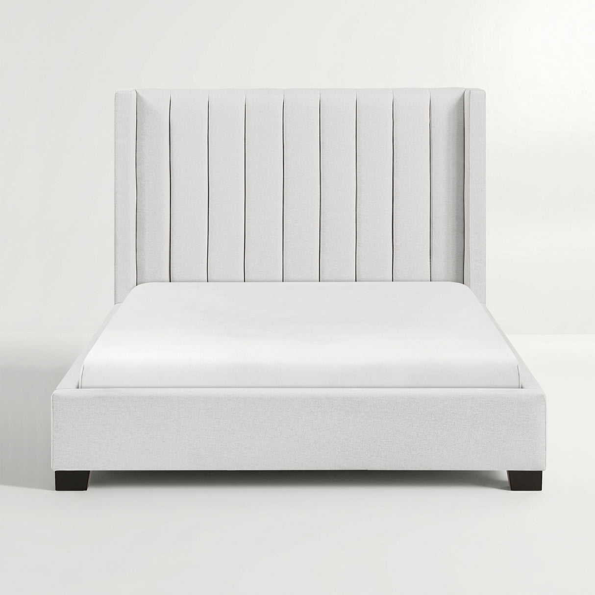 Emerson Beige Upholstered Full Bed from Homelegance - Luna Furniture