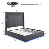 B300 Belinda (Grey) King Bed from New Era Innovations - Luna Furniture