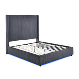 B300 Belinda (Grey) King Bed from New Era Innovations - Luna Furniture