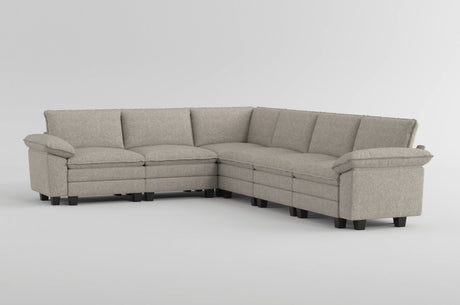 8450PWT-4 Ottoman from Homelegance - Luna Furniture