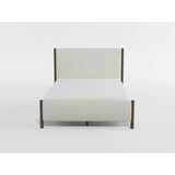 Julian Beige/Caramel Oak Full Platform Bed from Homelegance - Luna Furniture