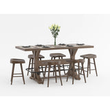 Paulson Blue Gray/Dark Walnut Side Chair, Set of 2 from Homelegance - Luna Furniture