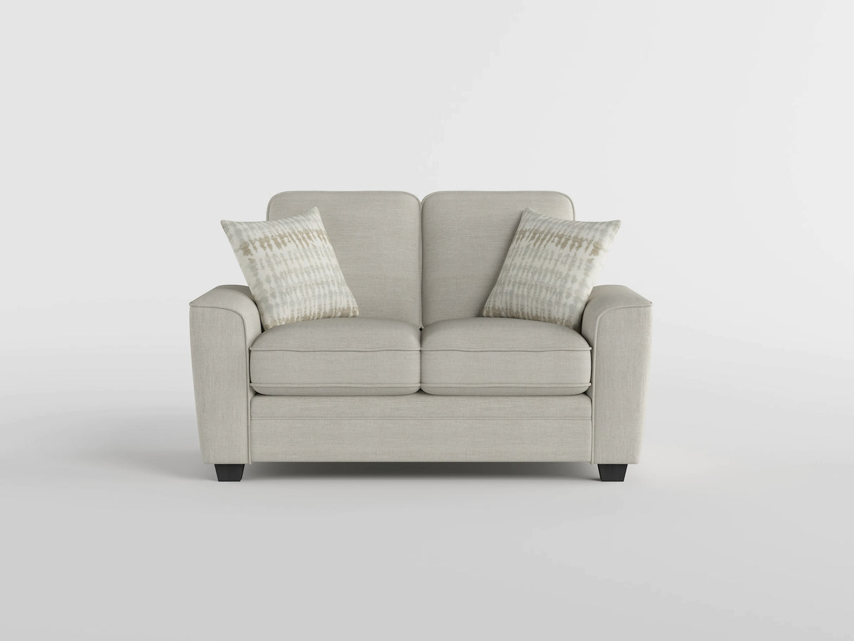 Zander Taupe Loveseat from Homelegance - Luna Furniture