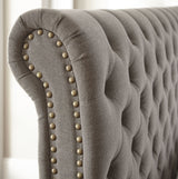 Swanson Gray Queen Bed from Steve Silver - Luna Furniture