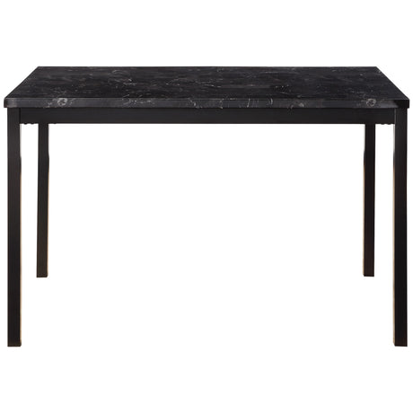 Tempe Black Marble-Top Dining Table from Homelegance - Luna Furniture