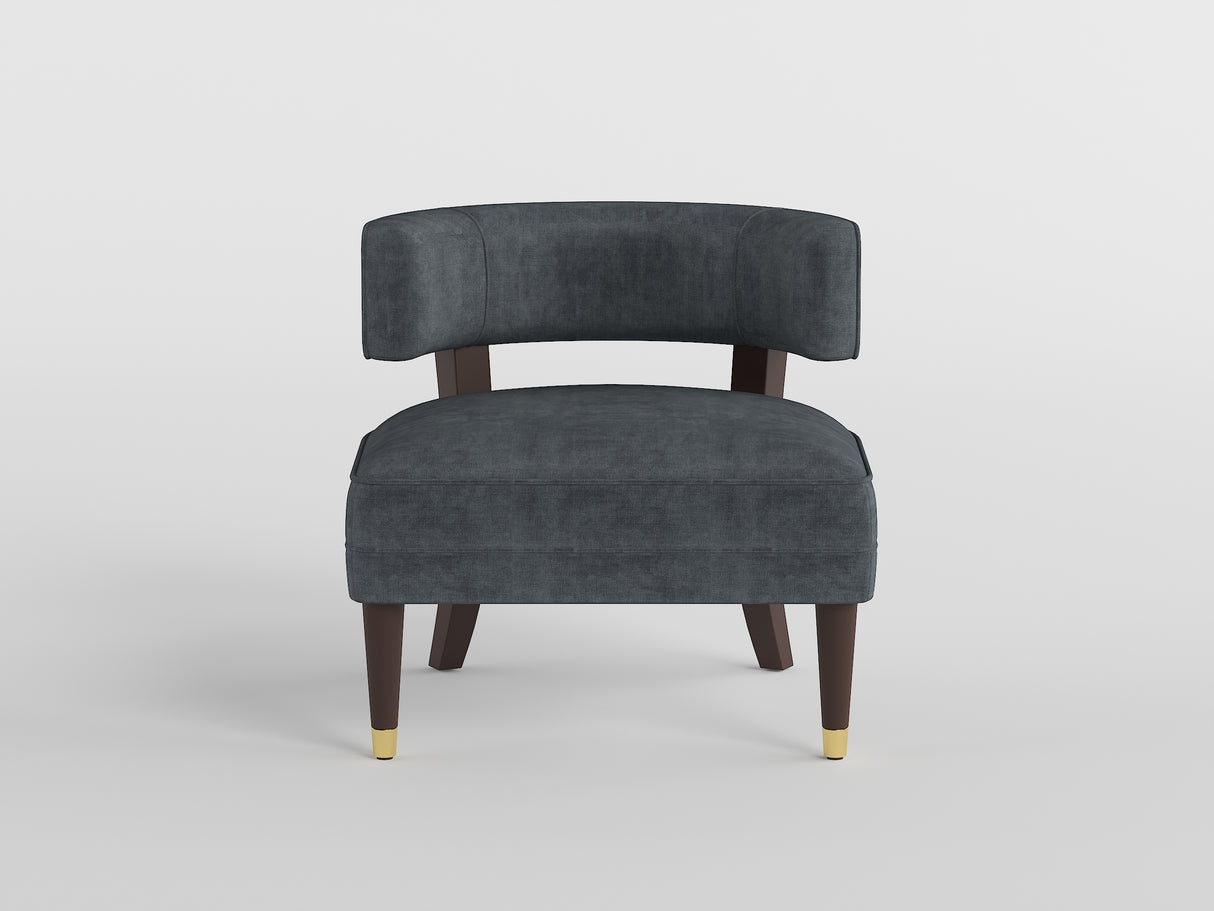 Wilson Dark Gray Accent Chair from Homelegance - Luna Furniture