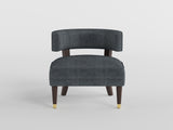 Wilson Dark Gray Accent Chair from Homelegance - Luna Furniture