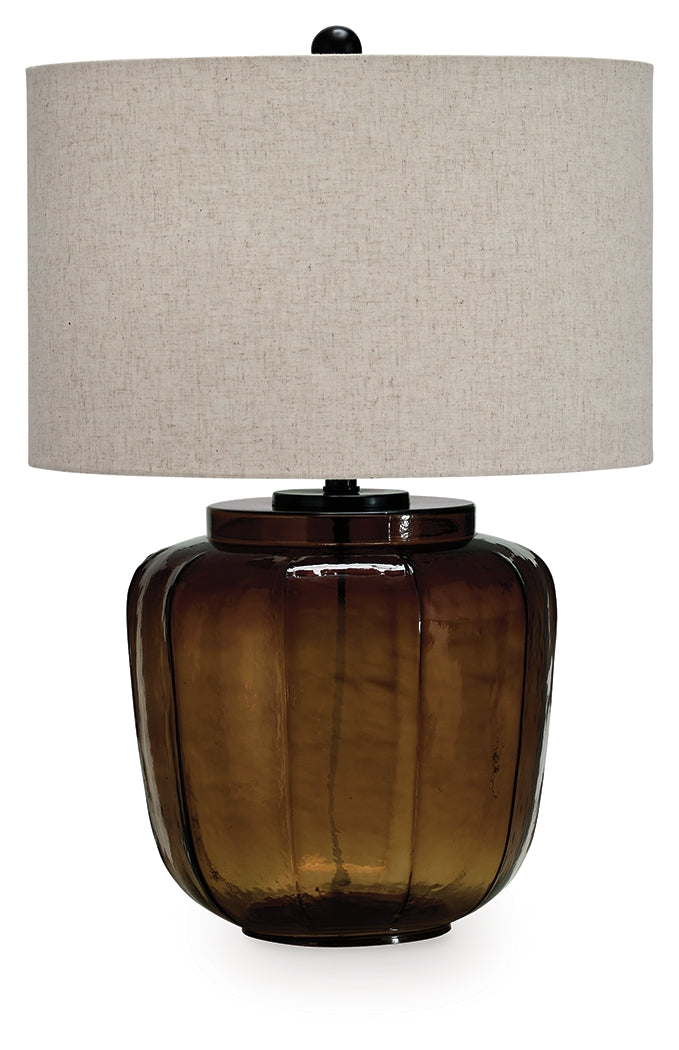 Bainmore Amber Table Lamp from Ashley - Luna Furniture