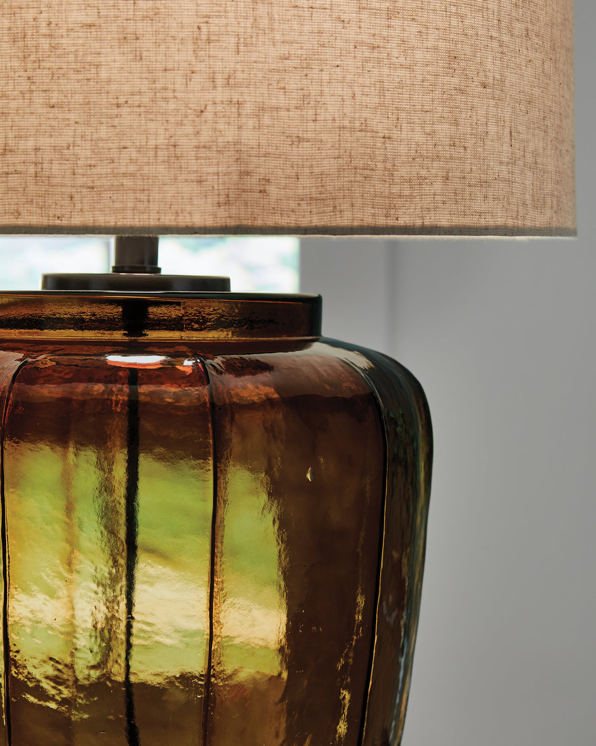 Bainmore Amber Table Lamp from Ashley - Luna Furniture