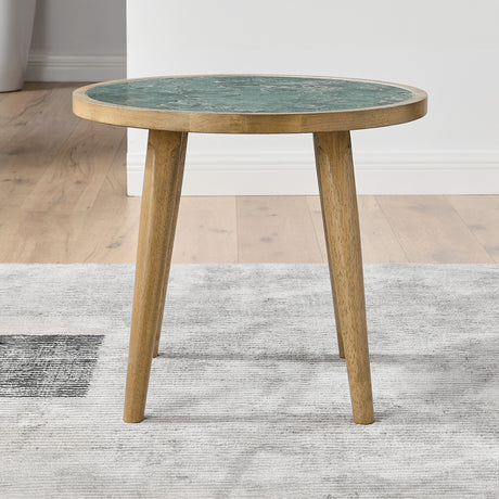 Novato Sintered Stone End Table from Steve Silver - Luna Furniture
