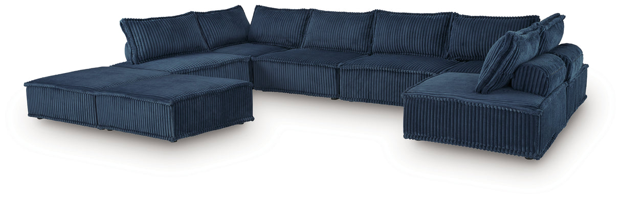 Bales Navy 8-Piece Modular Seating from Ashley - Luna Furniture