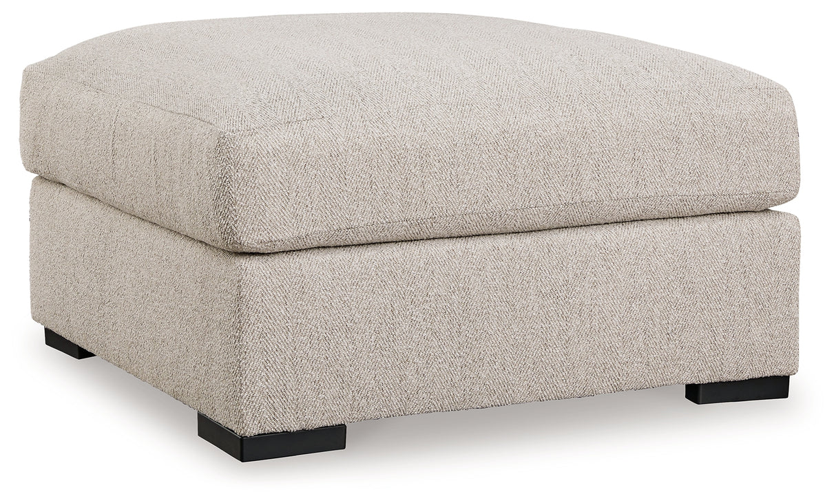Ballyton Sand 4-Piece Sectional with Ottoman from Ashley - Luna Furniture
