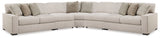 Ballyton Sand 5-Piece Sectional from Ashley - Luna Furniture