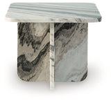 Baretton Black/White/Taupe Accent Coffee Table from Ashley - Luna Furniture