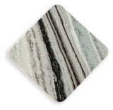 Baretton Black/White/Taupe Accent Coffee Table from Ashley - Luna Furniture