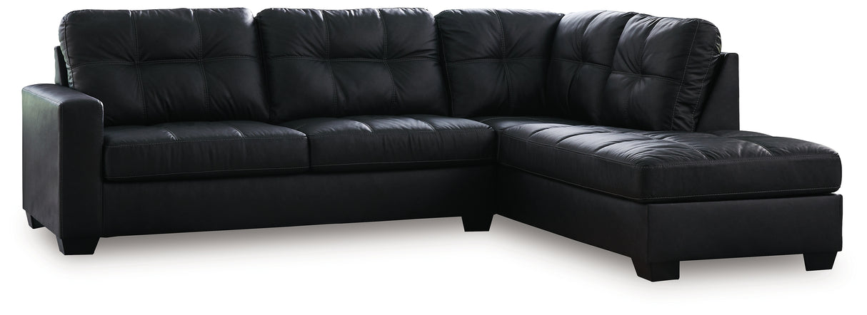 Barlin Mills Carbon 2-Piece RAF Sectional from Ashley - Luna Furniture
