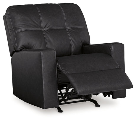 Barlin Mills Carbon Recliner from Ashley - Luna Furniture