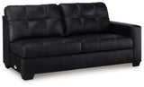 Barlin Mills Carbon Right-Arm Facing Sofa from Ashley - Luna Furniture