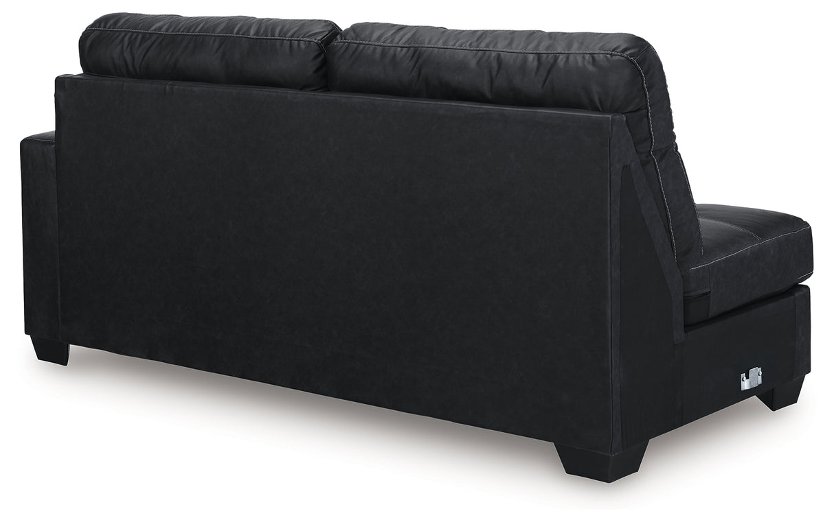 Barlin Mills Carbon Right-Arm Facing Sofa from Ashley - Luna Furniture