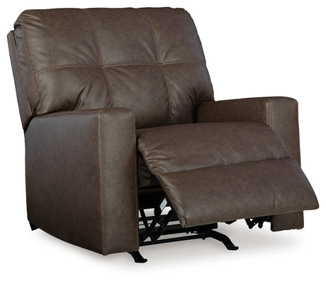 Barlin Mills Umber Recliner from Ashley - Luna Furniture