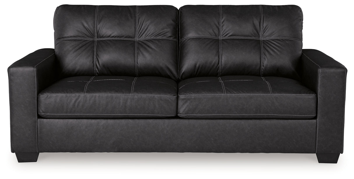 Barlin Mills Sofa and Loveseat in Carbon from Ashley - Luna Furniture