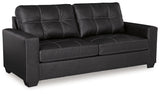 Barlin Mills Sofa, Loveseat and Recliner in Carbon from Ashley - Luna Furniture