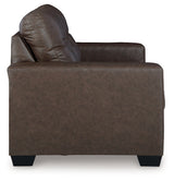 Barlin Mills Sofa, Loveseat and Recliner in Umber from Ashley - Luna Furniture